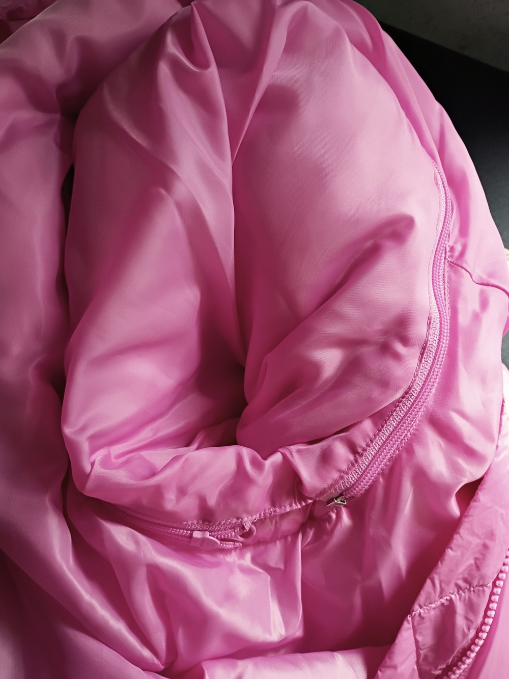 Ozark Trail Women's Convertible Puffer Jacket In Pink - Picture 9 of 11